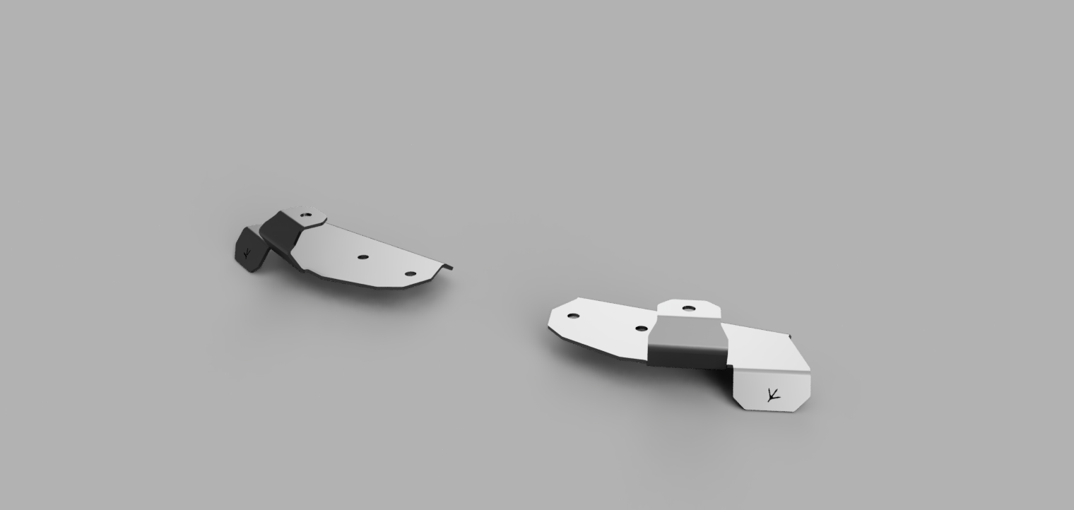 Elevated Ditch Light Mount For 6th Gen Ford Bronco