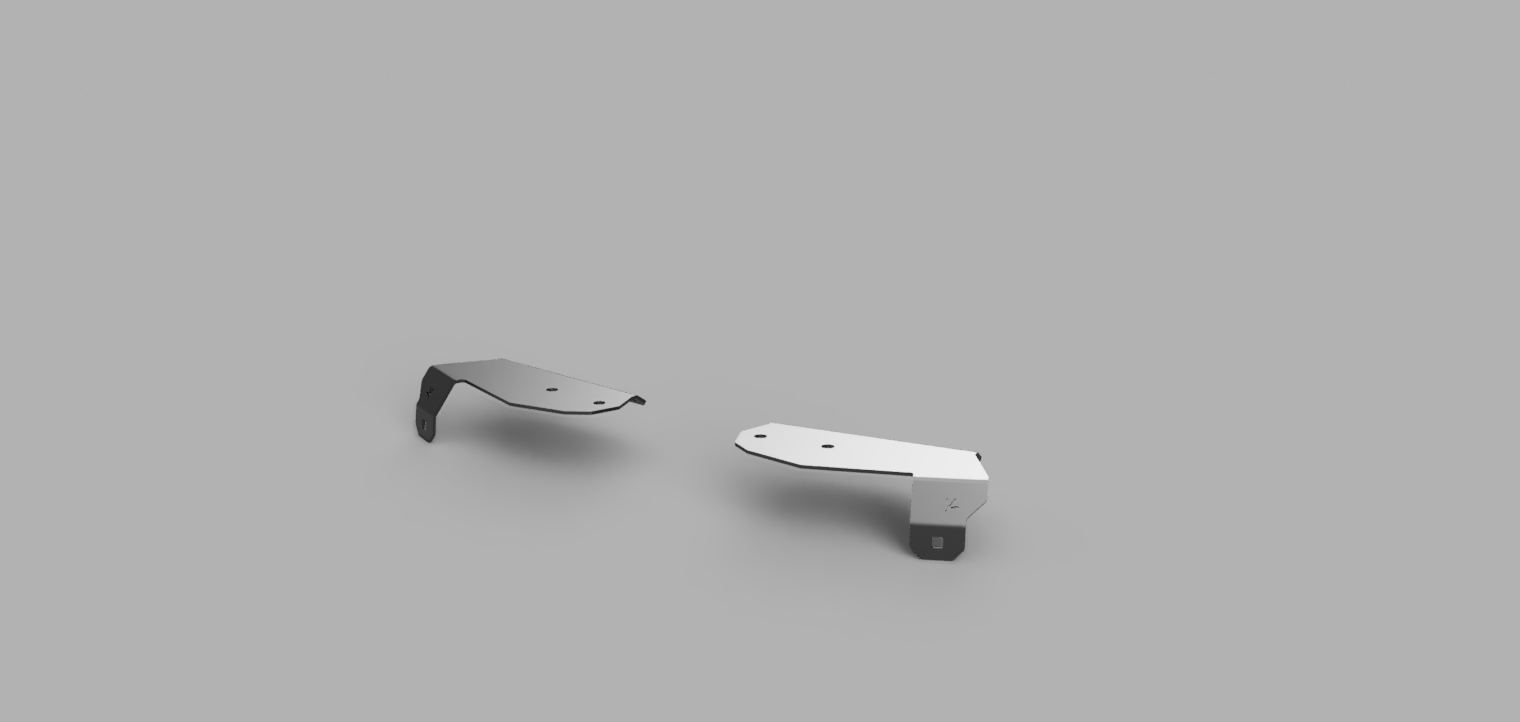 Drop Ditch Light Mount for 2nd Light, for 6th Gen Ford Bronco