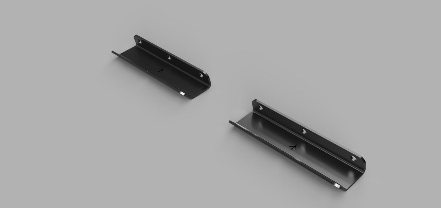 Optional Heavy Duty Kit for Modular Bumper Light Mount, Fits 6th Gen Ford Bronco