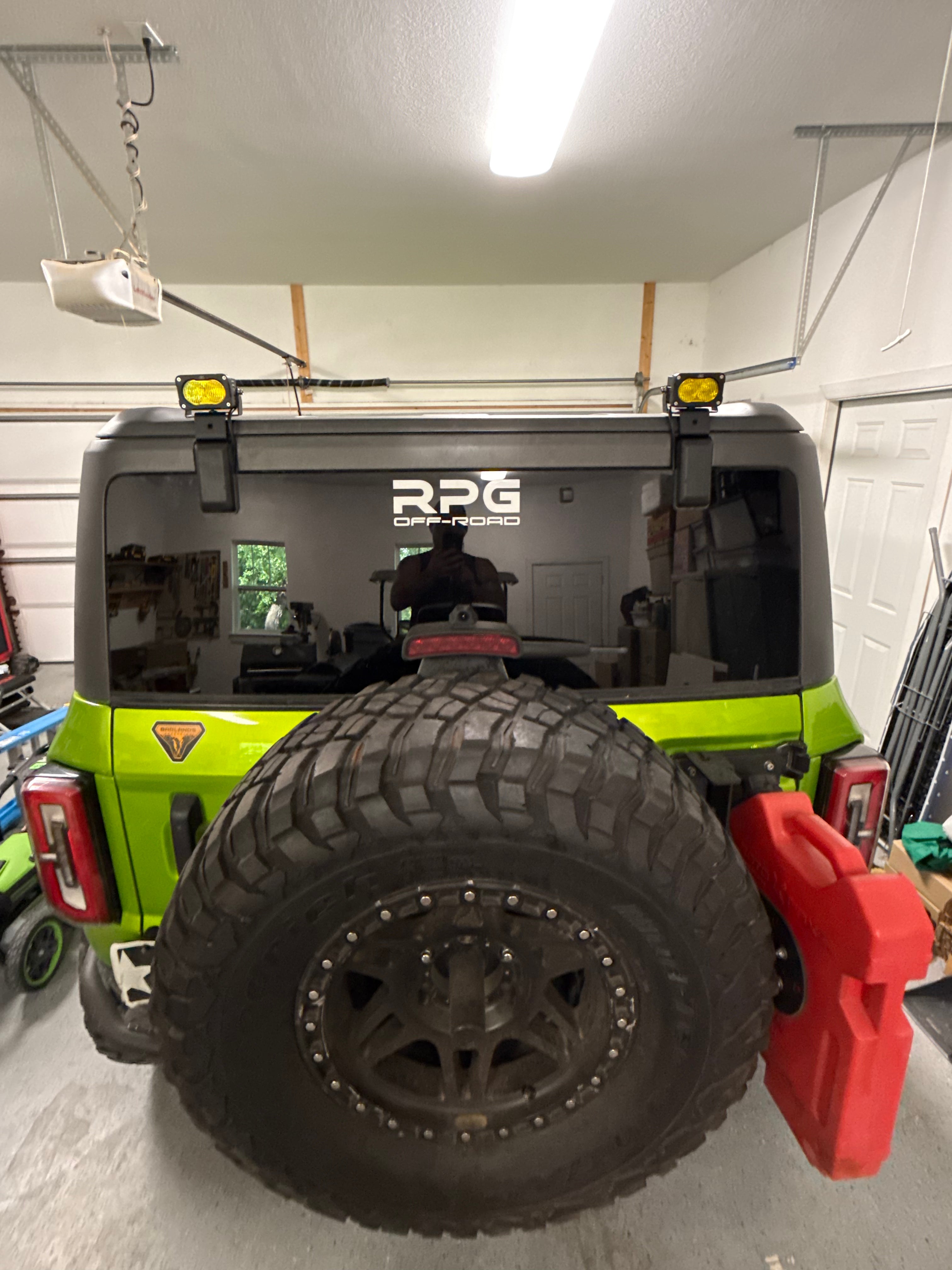 Chase Light Mounts for 6th Gen Ford Bronco